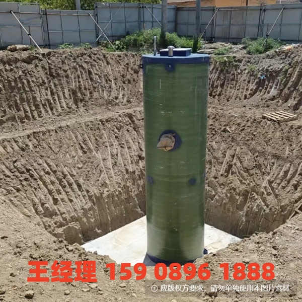 锡林郭勒盟地埋式一体化污水提升泵站